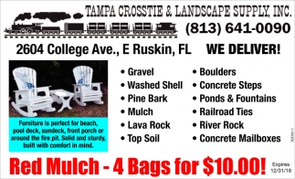 Tampa Crosstie Landscape Supply, Landscape Supply Tampa